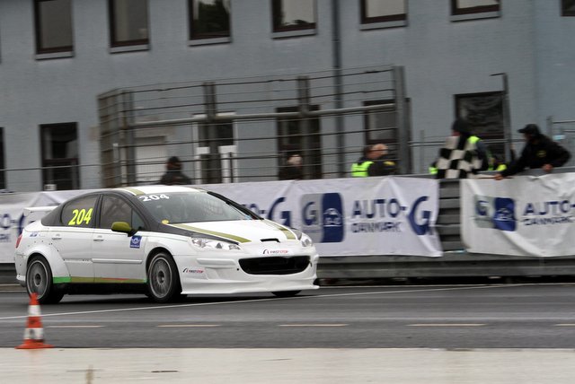 I heat 2 lykkedes det Bjarne Mortensen at tage heatsejren i SS2 divisionen.
(Foto: Keld Dohm)